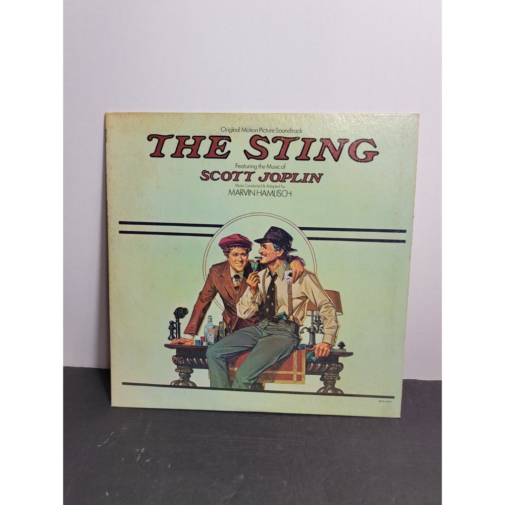The Sting-Marvin Hamlisch Featuring The Music Of Scott Joplin Vinyl Record LP